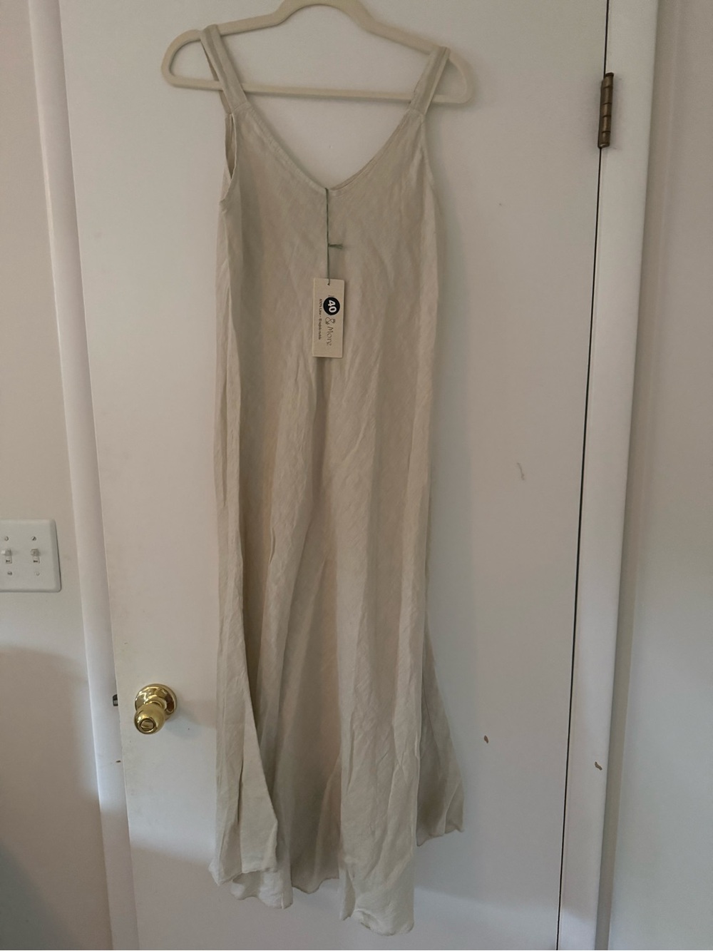 Strap Dress 100% Linen